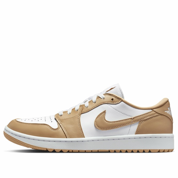Jordan ジョーダン メンズ スニーカー 【Air Jordan 1 Low Golf 'White Linen' DD9315-117】 サイズ US_12.5(30.5cm)｜asty