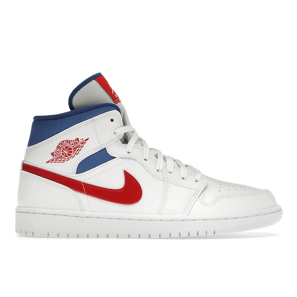 Jordan ジョーダン レディース スニーカー  【Jordan 1 Mid White Red Royal (Women)】  サイズ US_W_12 White/University Red-Game Royal