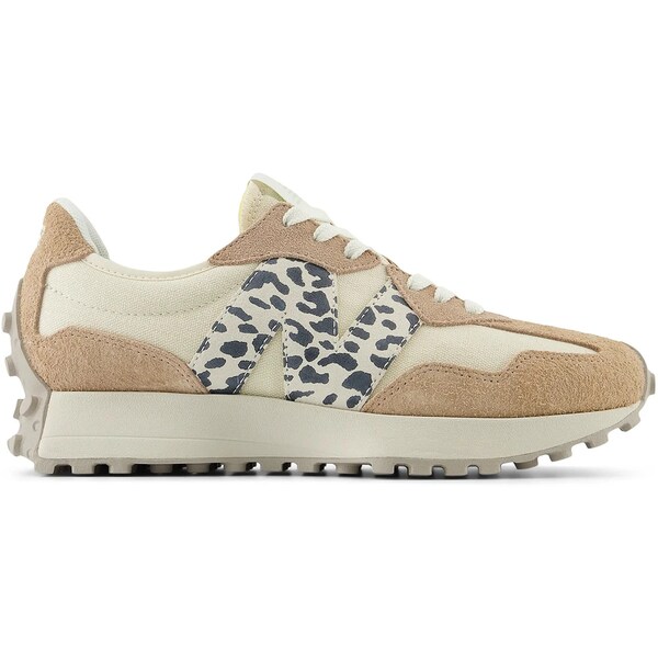 New Balance ニューバランス レディース スニーカー  【New Balance 327 Flat Taupe Linen Leopard (Women)】  サイズ US_5.5(22.5cm) Flat Taupe/Linen/Leopard