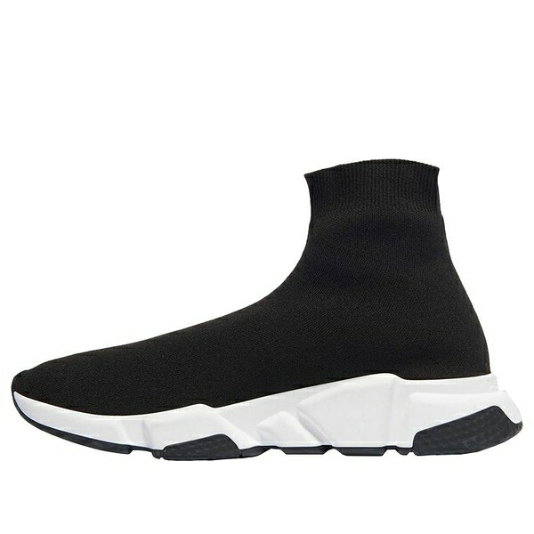 Balenciaga バレンシアガ メンズ スニーカー 【Balenciaga Speed Trainer 'Graffiti - Black White' 605972W05GE1015】 サイズ US_11(29.0cm)|asty