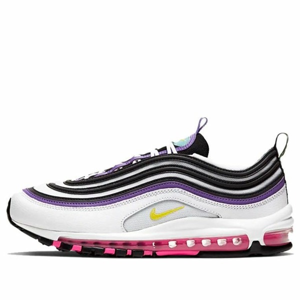 Nike ナイキ メンズ スニーカー 【Nike Air Max 97 'White Dynamic Yellow Violet' 921826-106】 サイズ US_11(29.0cm)｜asty