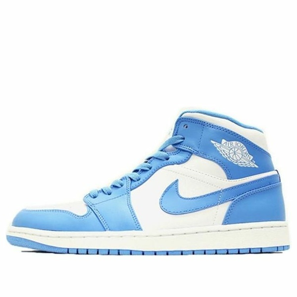 Jordan ジョーダン メンズ スニーカー  【Air Jordan 1 Mid \u0027UNC\u0027 554724-106】  大きさ US_8(26.0糎)
