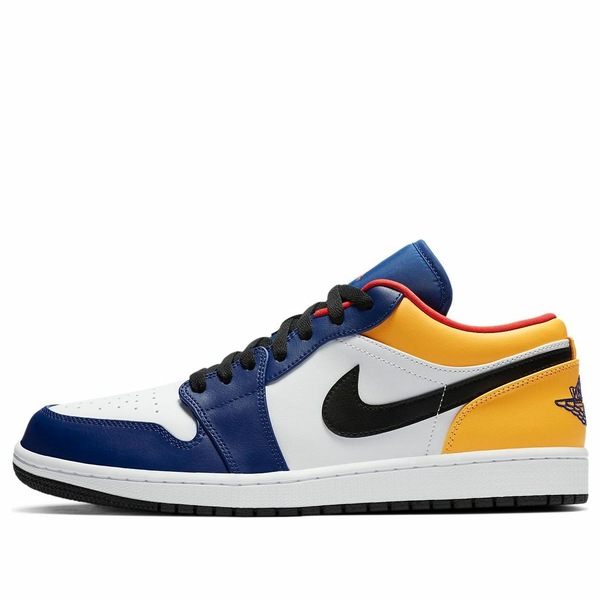 Jordan ジョーダン メンズ スニーカー  【Air Jordan 1 Low \u0027White Deep Royal Blue\u0027 553558-123】  大きさ US_M_15