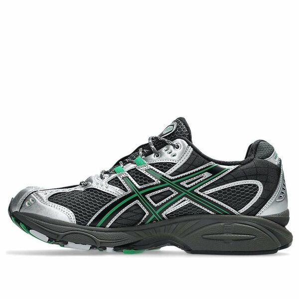 ASICS アシックス メンズ スニーカー  【ASICS Gel-Nimbus 10.1 \u0027Obsidian Grey Green Basil\u0027 1203A543-022】  大いさ US_M_4 スニーカー-靴-メンズ靴