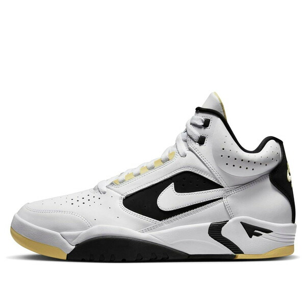 Nike ナイキ メンズ スニーカー 【Nike Air Flight Lite Mid 'White Black Lemon' DV0824-100】 サイズ US_M_14|asty