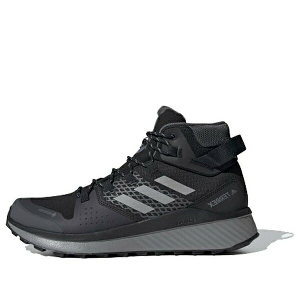 adidas アディダス メンズ スニーカー  【adidas Terrex Folgian Hiker Mid GTX \u0027Black Grey\u0027 EF0365】  大きさ US_6.5(24.5糎)