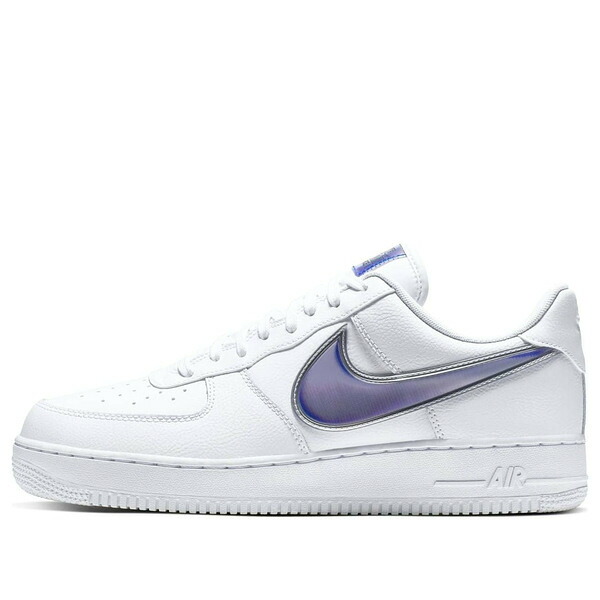 Nike ナイキ メンズ スニーカー 【Nike Air Force 1 Low 'Oversized Swoosh Purple' AO2441-101】 サイズ US_10(28.0cm)|asty