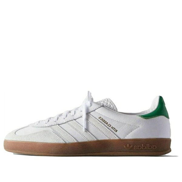 adidas アディダス メンズ スニーカー  【adidas x Kith Gazelle Indoor Classics \u0027White Green\u0027 IH2515】  大きさ US_5(23.0糎)
