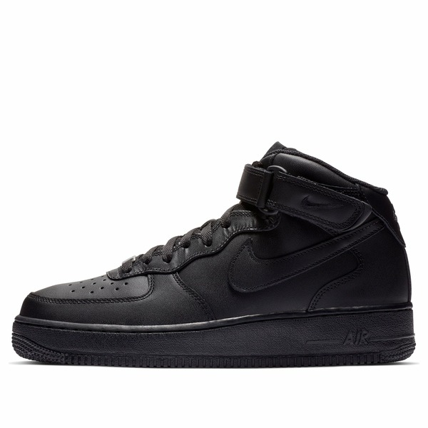 Nike ナイキ メンズ スニーカー  【Nike Air Force 1 Mid \u002707 \u0027Triple Black\u0027 CW2289-001】  大きさ US_12.5(30.5糎)