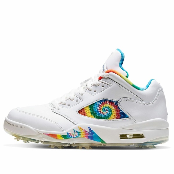Jordan ジョーダン メンズ スニーカー  【Air Jordan 5 Low Golf \u0027Peace, Love, and Golf\u0027 CW4205-100】  大きさ US_11(29.0糎)