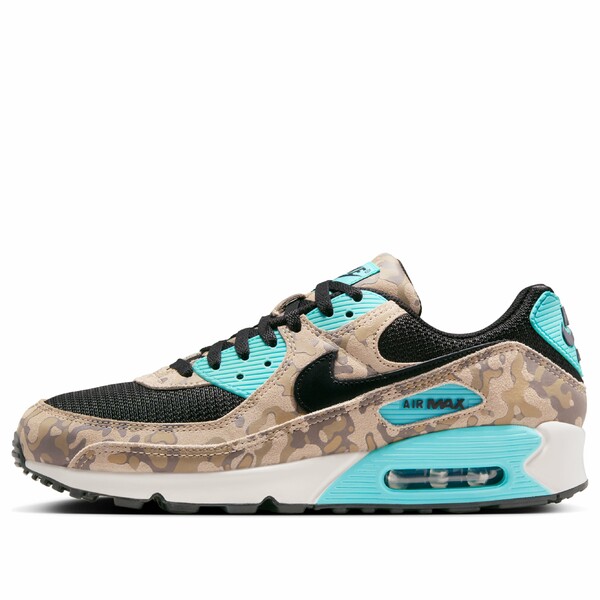 Nike ナイキ メンズ スニーカー  【Nike Air Max 90 Premium \u0027Aurora Green Camo\u0027 IF1721-100】  大きさ US_M_15