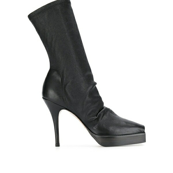 リックオウエンス レディース ブーツ シューズ High heeled boots Black|asty