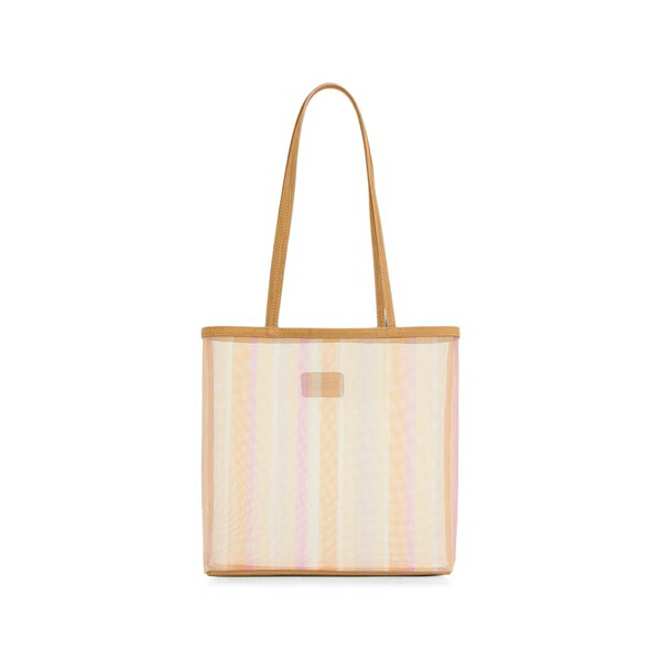 マンスールガブリエル レディース トートバッグ バッグ Filo striped tote bag Neutrals|asty