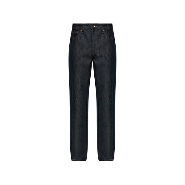 ラグアンドボーン メンズ デニムパンツ ボトムス Blue straight-leg jeans Blue|asty