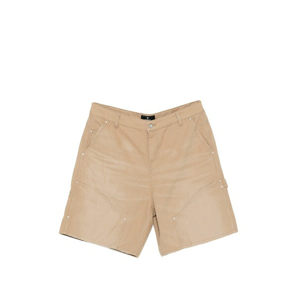 リプレゼント メンズ カジュアルパンツ ボトムス Carpenter panelled shorts Neutrals｜asty