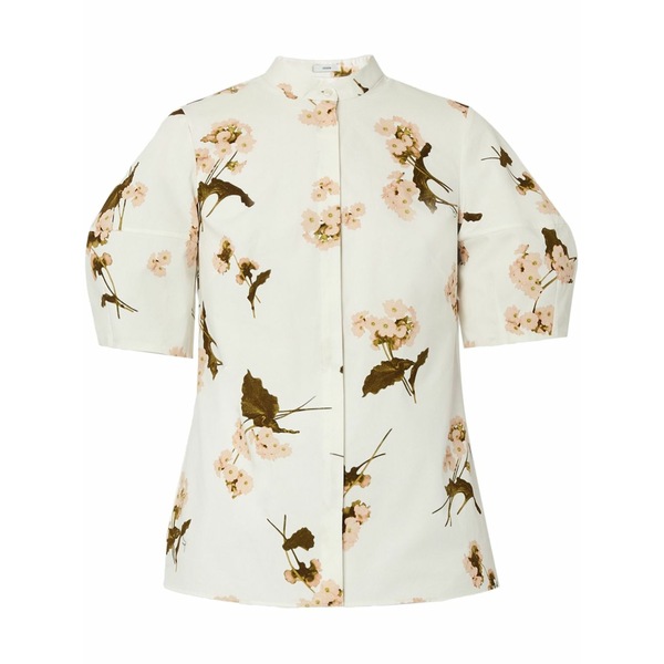 アーデム レディース シャツ トップス Short-sleeved shirt White|asty