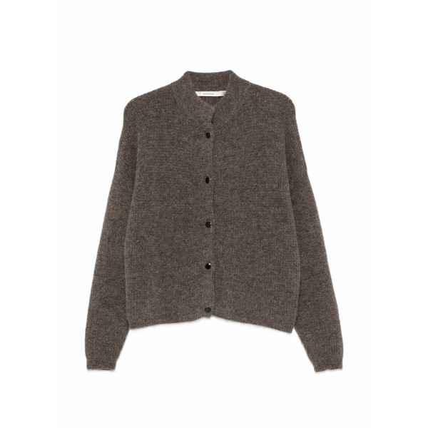 ゲタス レディース カーディガン アウター Alpha button-up cardigan Brown｜asty