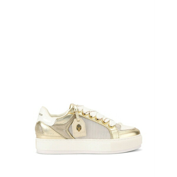 カートジェイガーロンドン レディース スニーカー シューズ Southbank leather sneakers Gold|asty