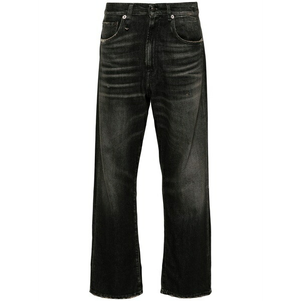 アールサーティーン レディース デニムパンツ ボトムス Logo-patch jeans Grey|asty