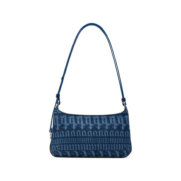 パーム・エンジェルス レディース ショルダーバッグ バッグ Giorgina logo-patterned shoulder bag Blue|asty