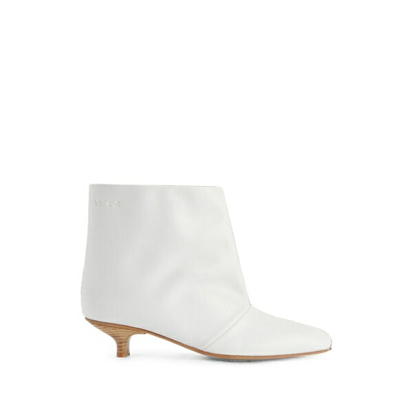 ジュゼッペザノッティ レディース ブーツ シューズ Pointed-toe ankle boots White|asty