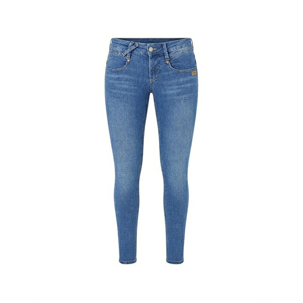 ギャング レディース デニムパンツ ボトムス Nena slim-fit jeans Blue｜asty