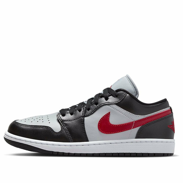 Jordan ジョーダン レディース スニーカー  【(WMNS) Air Jordan 1 Low \u0027Wolf Grey Gym Red\u0027 DC0774-062】  大きさ US_8(25.0珊)