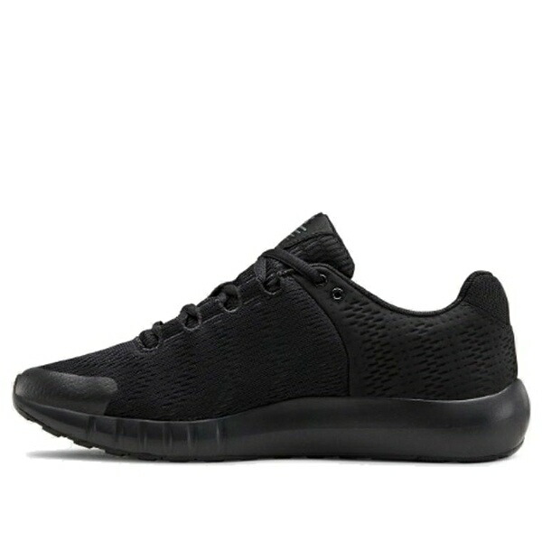 Under Armour アンダーアーマー レディース スニーカー  【(WMNS) Under Armour Micro G Pursuit \u0027Black\u0027 3021969-001】  大いさ US_7(24.0糎)