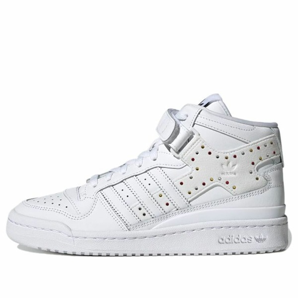 adidas アディダス レディース スニーカー  【(WMNS) adidas Swarovski x Forum Mid \u0027White Black\u0027 GY0819】  大きさ US_5.5(22.5珊)