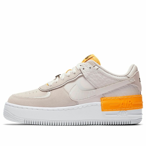 Nike ナイキ レディース スニーカー  【(WMNS) Nike Air Force 1 Shadow \u0027Tan Orange\u0027 CU3446-001】  大きさ US_W_10.5