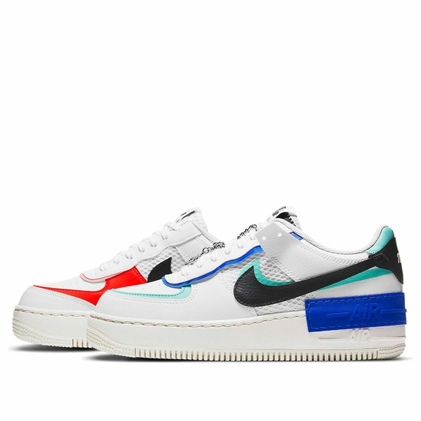 Nike ナイキ レディース スニーカー  【(WMNS) Nike Air Force 1 Shadow \u0027White Blue DH1965-100】  大いさ US_6.5(23.5糎)