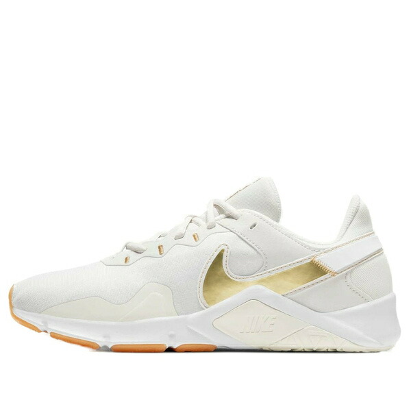 Nike ナイキ レディース スニーカー  【(WMNS) Nike Legend Essential 2 Shoes For White/Golden CQ9545-010】  大きさ US_8.5(25.5珊)