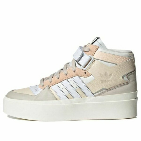 adidas アディダス レディース スニーカー  【(WMNS) adidas Forum Bonega Mid Shoes \u0027Cloud White / Bliss Orange\u0027 GW7061】  大きさ US_9.5(26.5珊)