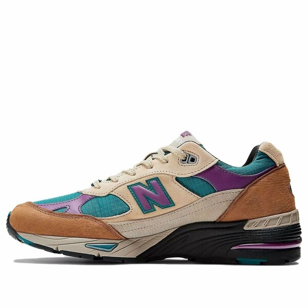 New Balance ニューバランス レディース スニーカー 【(WMNS) New Balance Palace x 991 Made in England 'Taos Taupe Grape' W991PAL】 サイズ US_9(26.0cm)｜asty