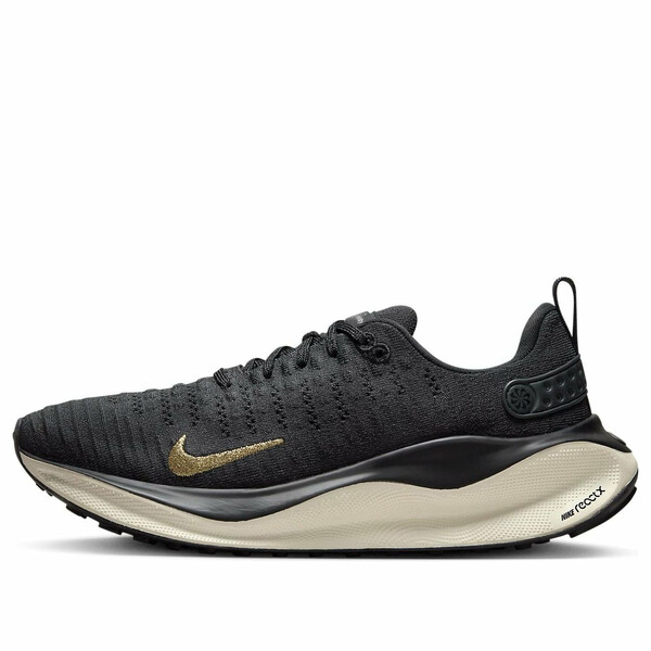 Nike ナイキ レディース スニーカー  【(WMNS) Nike ReactX Infinity Run 4 \u0027Dark Smoke Grey Metallic Gold\u0027 DR2670-006】  大きさ US_7.5(24.5糎)