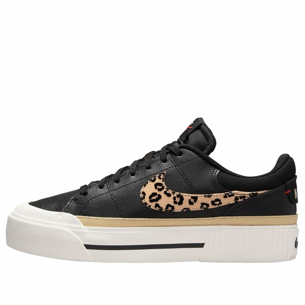 Nike ナイキ レディース スニーカー 【(WMNS) Nike Court Legacy Lift 'Leopard Black' HF9548-001】 サイズ US_5.5(22.5cm)｜asty