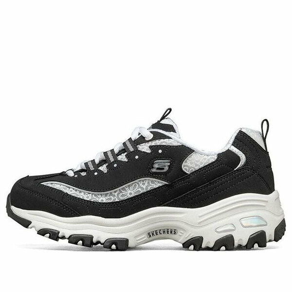 Skechers スケッチャーズ レディース スニーカー  【(WMNS) Skechers D Lites 1.0 Fashion Running Shoes Black/White 149250-BKW】  大きさ US_7(24.0糎)
