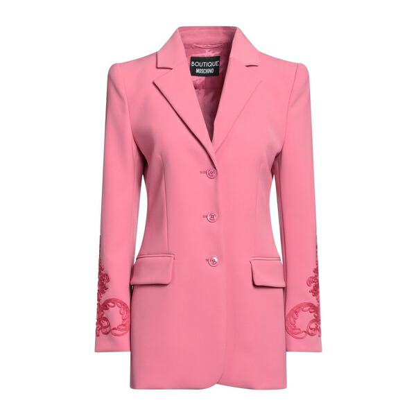 【送料無料】 モスキーノ レディース ジャケット＆ブルゾン アウター Blazers Pink