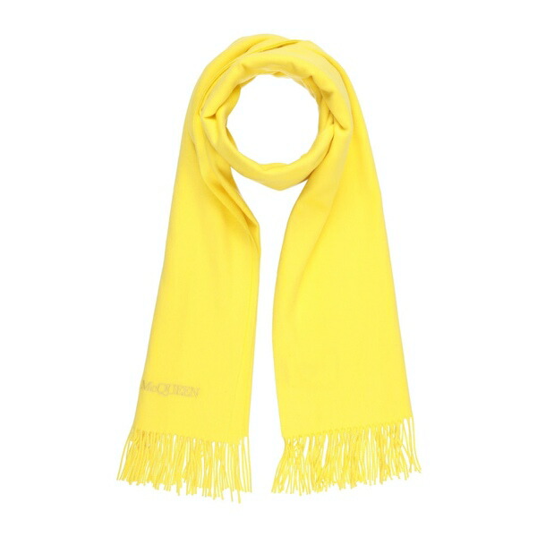 【貨物輸送無料】 マックイーン レディース えり巻き・袈裟・えり巻き 付属物 Scarves Yellow