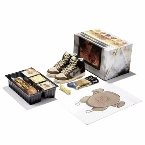 Nike ナイキ メンズ スニーカー  【Nike x Concepts SB Dunk High Pro QS Mallard \u0027Brown Green\u0027 DC6887-200(S-BOX)】  大きさ US_5(23.0珊)