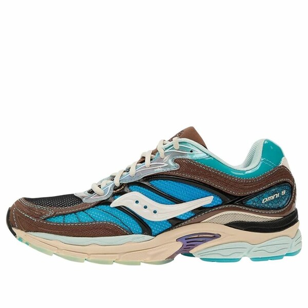 Saucony サッカニー メンズ スニーカー  【Saucony x Footpatrol Pro Grid Omni 9 \u0027Blue Brown\u0027 S70923-1】  大きさ US_6.5(24.5糎)