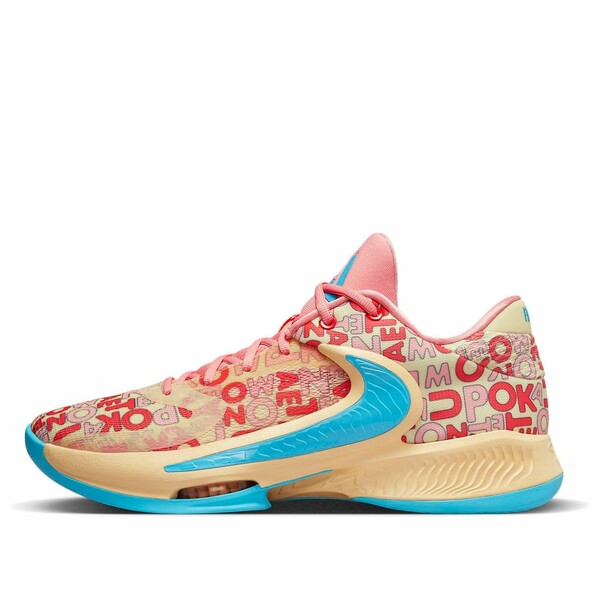 Nike ナイキ メンズ スニーカー  【Nike Zoom Freak 4 \u0027Letter Bros - Coral\u0027 FB9503-200】  大きさ US_6(24.0糎)