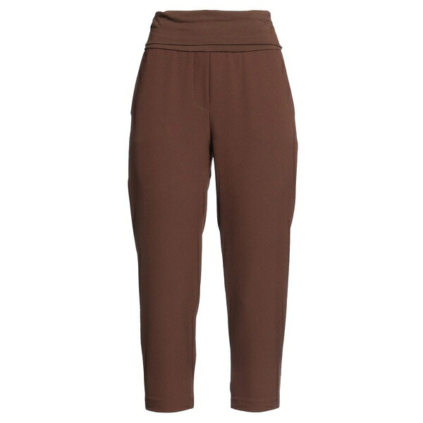 【送料無料】 マニラグレース レディース カジュアルパンツ ボトムス Pants Brown