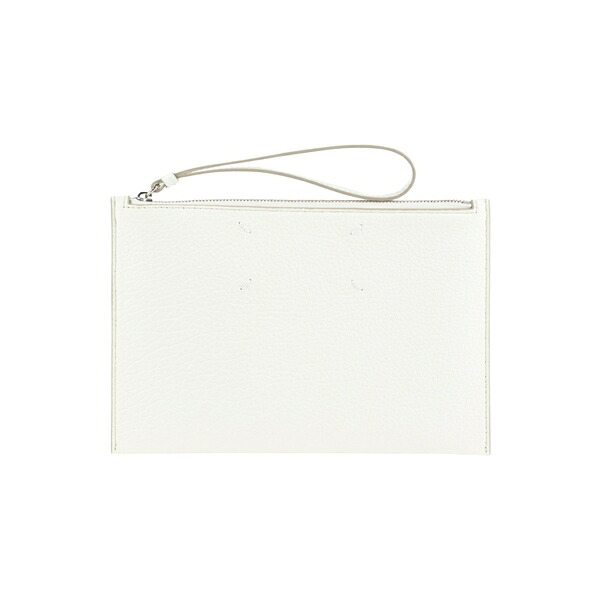 【送料無料】 マルタンマルジェラ レディース クラッチバッグ バッグ Pouches White