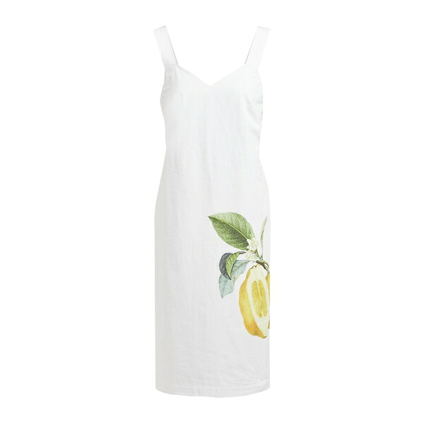 【送料無料】 スポーツマックス レディース ワンピース トップス Midi dresses White