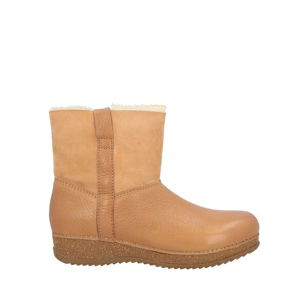 【貨物輸送無料】 ダンスコ レディース ブーツ シューズ Ankle boots Beige