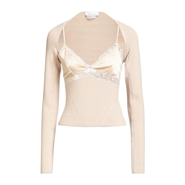 【送料無料】 ブルマリン レディース ニット&セーター アウター Twin sets Beige