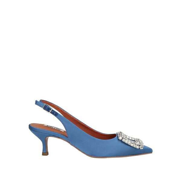 【貨物輸送無料】 ビビロウ レディース パンプス シューズ Pumps Azure