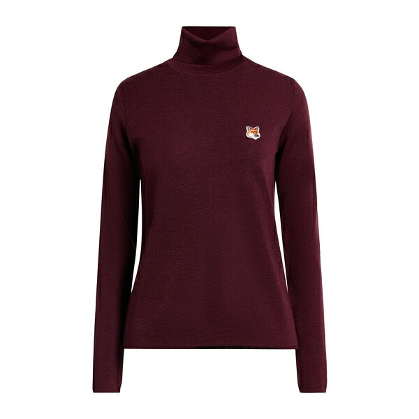 【送料無料】 メゾン キツネ レディース ニット&セーター アウター Turtlenecks Purple
