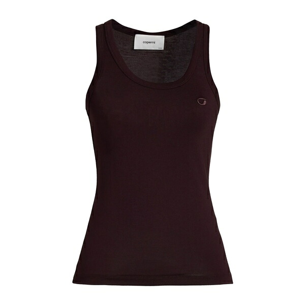 【貨物輸送無料】 コペルニ レディース プルオーバー トップス Tank tops Brown